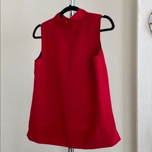 ZARA WOMAN red shirt blouse top size small